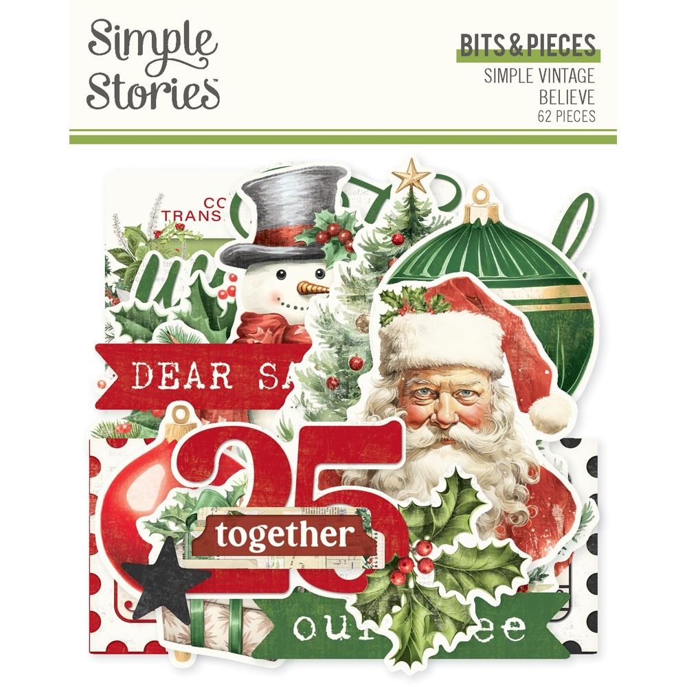 Believe Bits & Pieces Die-Cuts Elements