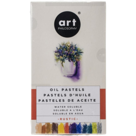 Water Soluble Oil Pastels Rustic