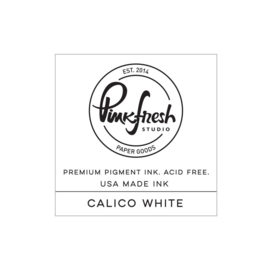 Mini Ink Cube Calico White