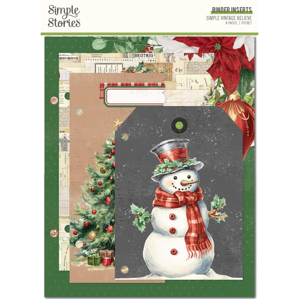 Believe Binder Inserts 6"X8"