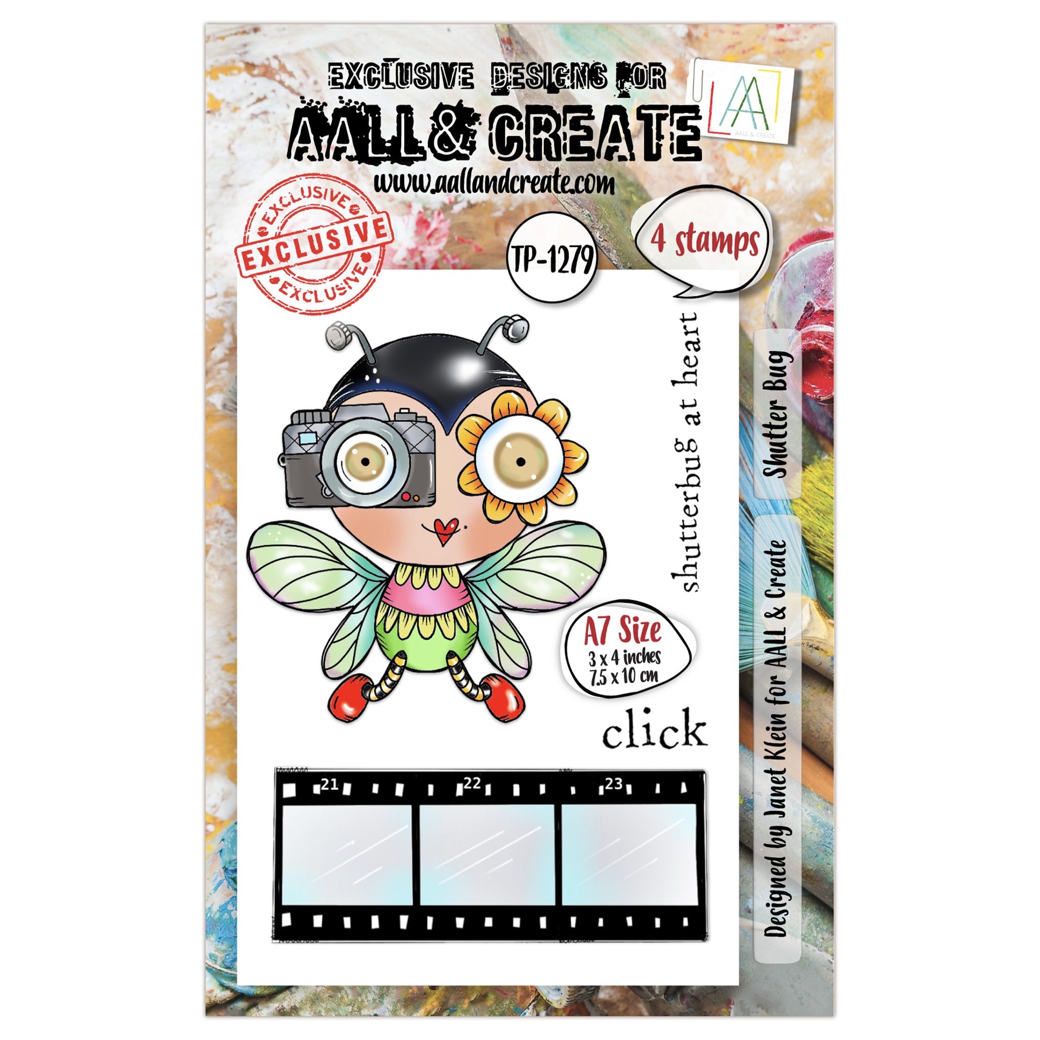 #1279 Shutter Bug  A7 Stamp Set