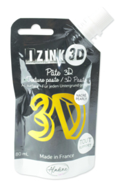 Izink 3D Texture Paste Pearly Gold