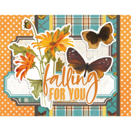 Country Harves Harvest Wishes Simple Cards Card Kit