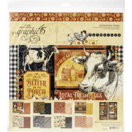 Farmhouse Collection Pack 12"X12"