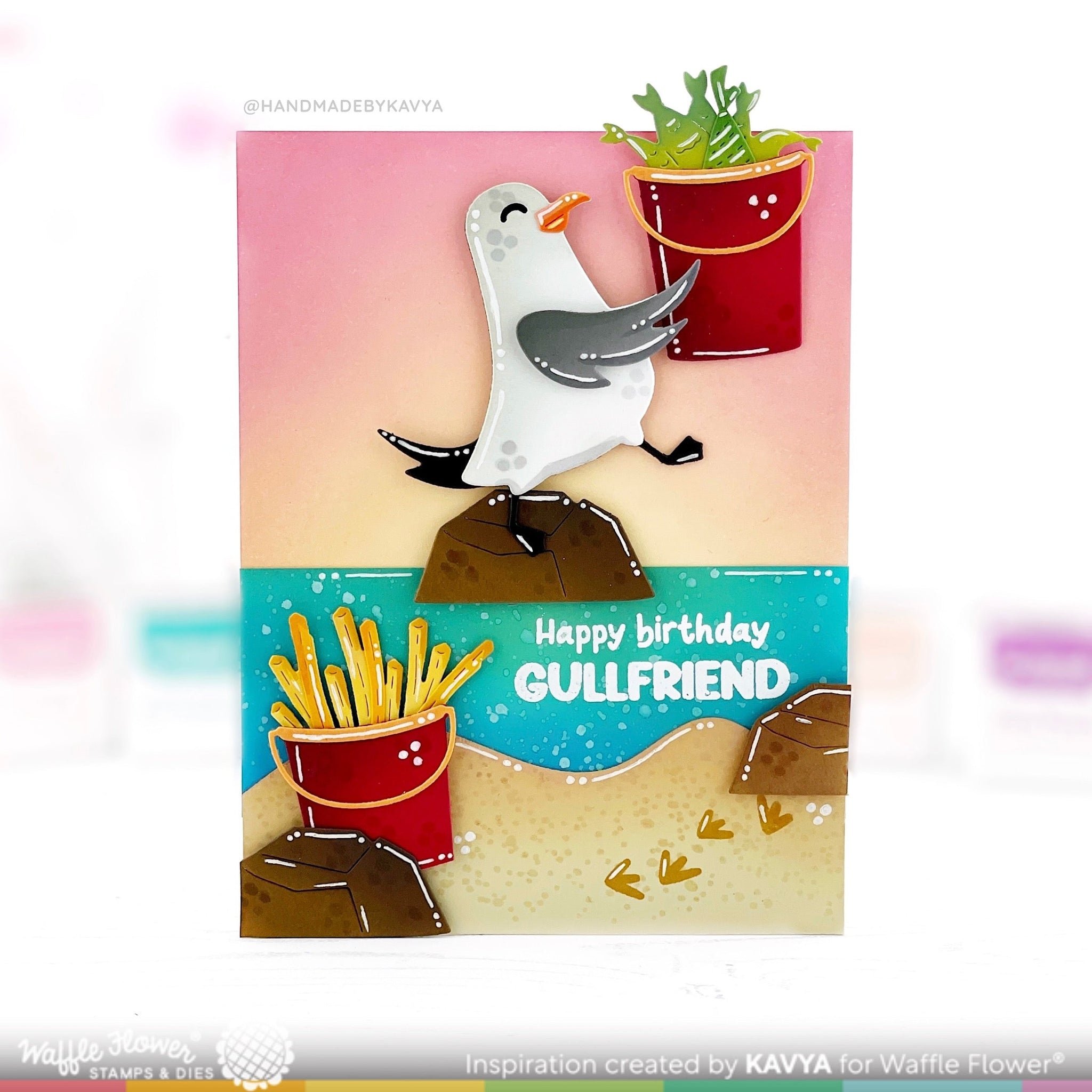 Inquisitive Seagulls Stamp Set