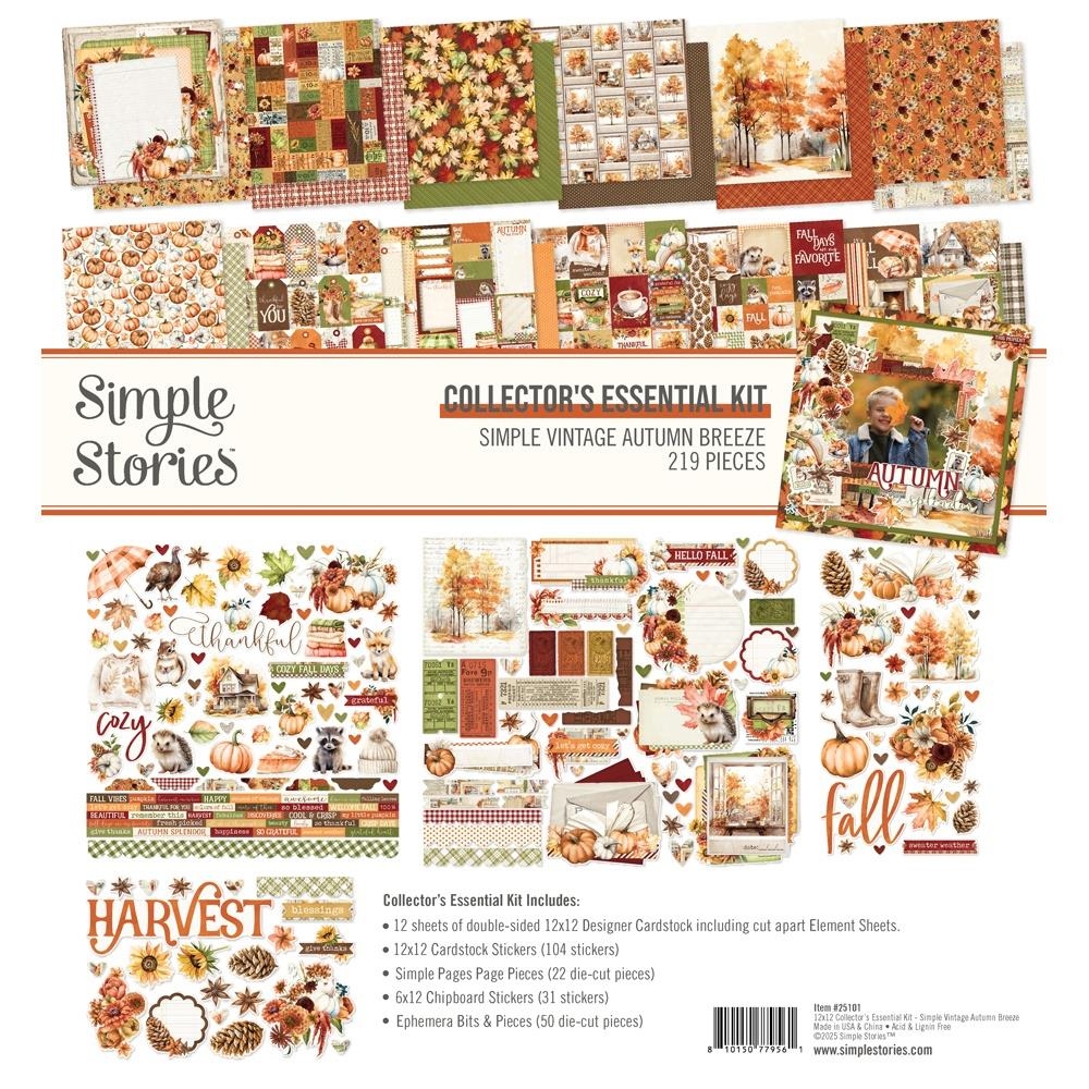 Autumn Breeze Collector's Essential Kit 12"X12"
