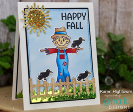 Autumn Scarecrow Stamps