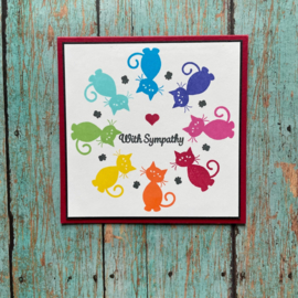 Cordial Cats Stamps