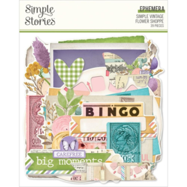 Simple Vintage Flower ShoppE Ephemera