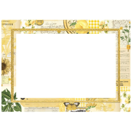Simple Vintage Essentials Color Palette Chipboard Frames