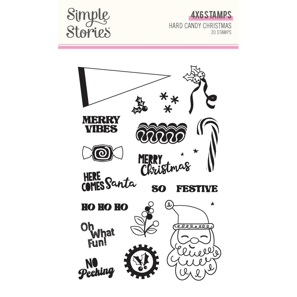 Hard Candy Christmas Photopolymer Stamps