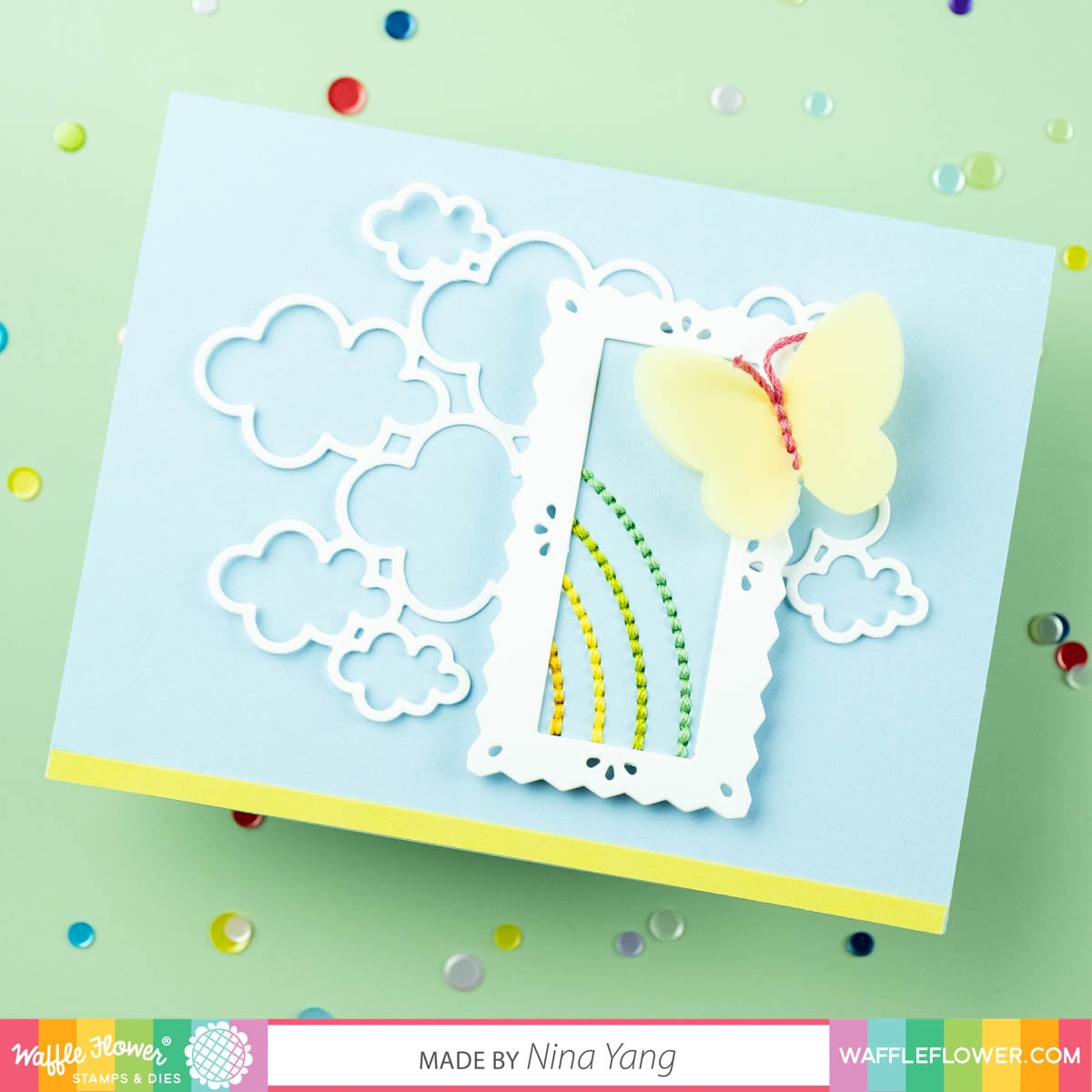 Nesting Dotted Circles Die
