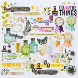 Curiositites In Willow Grove Die-Cuts Assorted