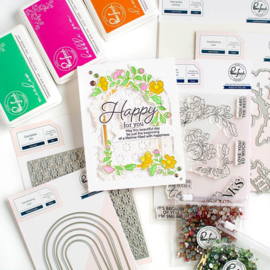 Arch Florals Layering Stencils 4.25"X5.25"