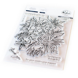 Full Bloom Clear Stamp Set 4"X6" 