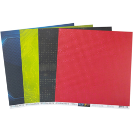 Level Up Solids Collection Pack 12"X12"