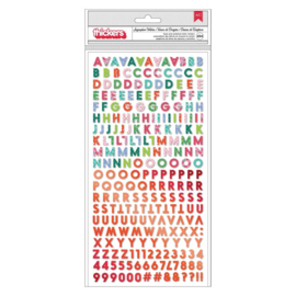 Sugarplum Wishes Mini Alpha/Foam Thickers Stickers