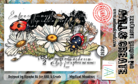 #1080 - A7 Stamp Set - Mystical Meadows