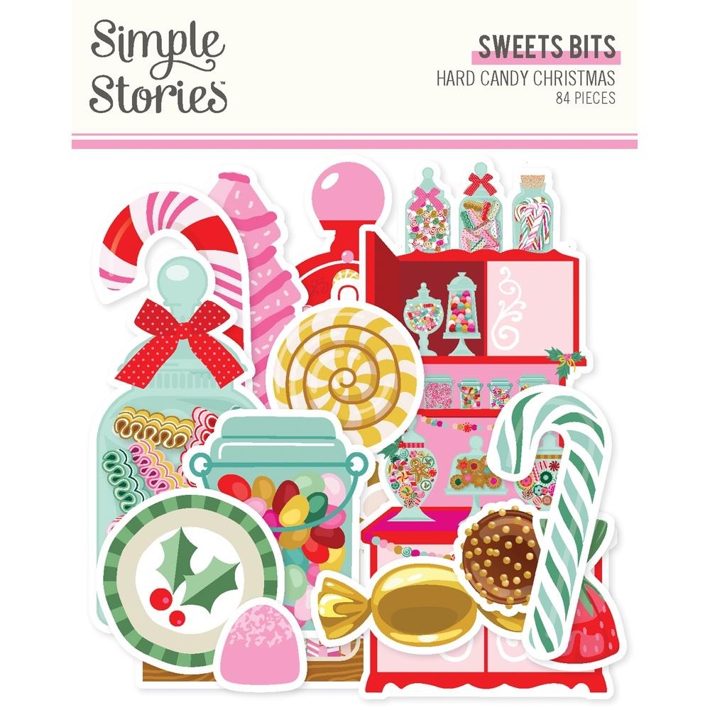 Hard Candy Christmas Bits & Pieces Die-Cuts Sweets