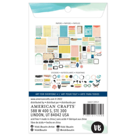 Print Shop Paper Pieces & Washi Stickers Paperie Pack