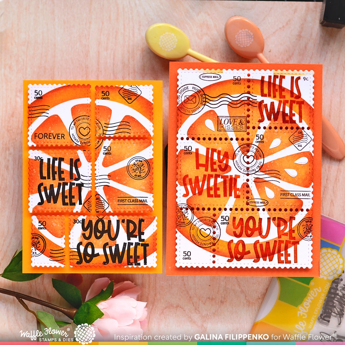 Postage Collage A6
