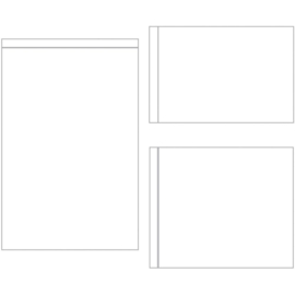 Photo Flips For 6"X8" Binders