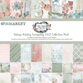 Vintage Artistry Tranquility Collection Pack 12"X12"