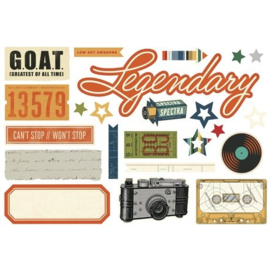 Rustic Legend Page Pieces Die Cuts