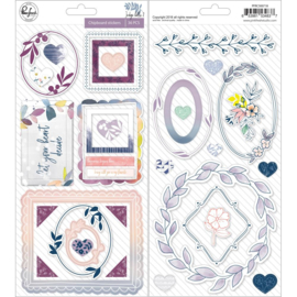 Indigo Hills 2 Chipboard Stickers