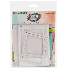 Kaleidoscope Chipboard Set Stacked Frames