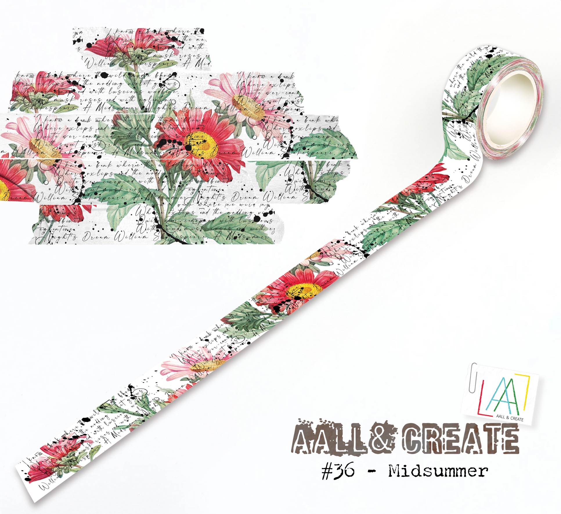 #036 Midsummer (Layer-It-Up!) Washi Tape