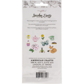 Garden Party Puffy Stickers