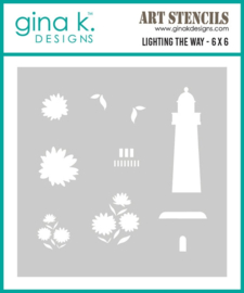 Lighting the Way Stencil