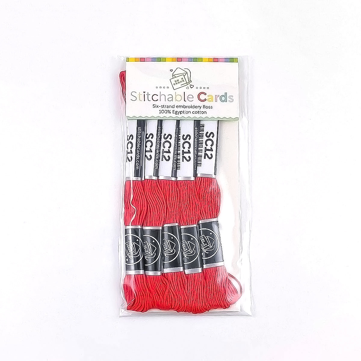 SC12 Embroidery Floss - Salmon 5/pk