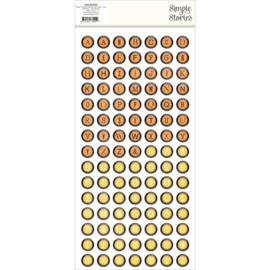Color Palette Foam Stickers Type Keys Warm