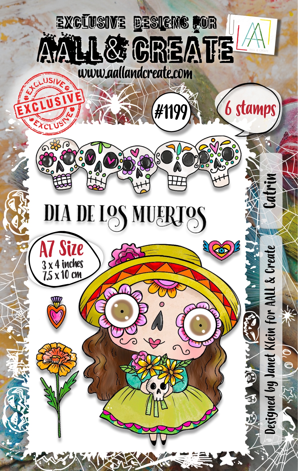 #1199 Catrin A7 Stamp Set