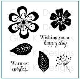 Fancy Flowers MINI Stamps