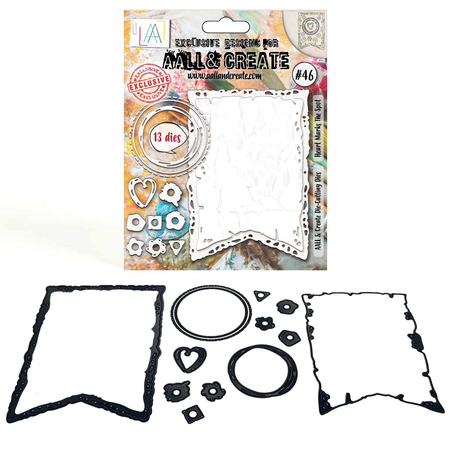 #046 Heart Marks The Spot Cutting Die Set
