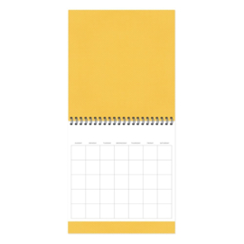 12-Month Memory Calendar Color Vibe