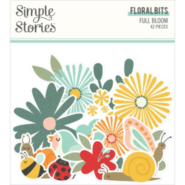 Full Bloom Bits & Pieces Die-Cuts Floral