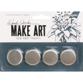 Make Art Stay-tion 1" Magnets