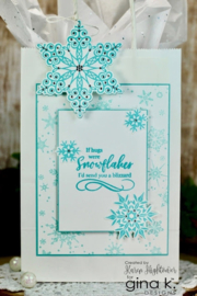 Sparkling Snowflakes Stamps