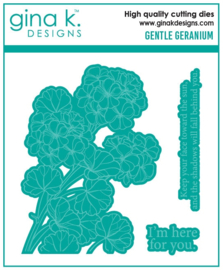 Gentle Geranium Die