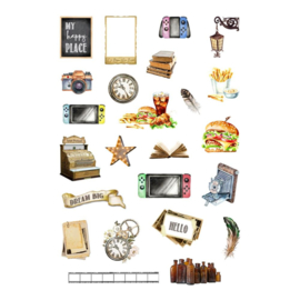 Play Ephemera Cardstock Die-Cuts