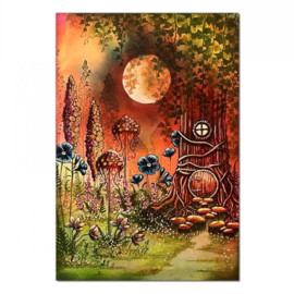 LAV449 Fairy Buds Stamp