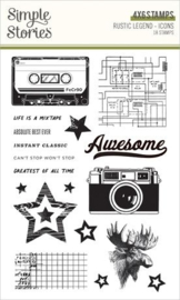 Rustic Legend Stamps