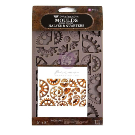 Halves And Quarters Decor Moulds 5"x8"x8mm