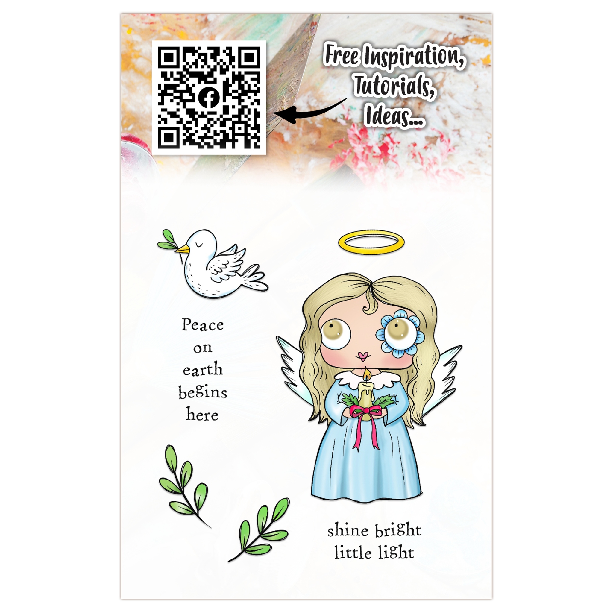 #1314 Little Light A7 Stamp Set