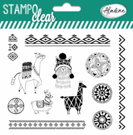 Stampo Clear Llamas