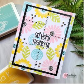 Funky Flowers Stamps